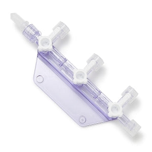 Medline Bonded Manifolds - Manifold 3-Port 4-Way 22 PSI Infusion Set ...