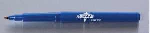 Medline Sterile Regular Tip Surgical Skin Markers - Sterile Skin Marker with Ruler - DYNJSM01
