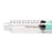 Medline High-Pressure Medication Colored Syringes, 10 mL - Sterile High-Pressure Pre-Labeled Fentanyl Syringe with Fixed Male Luer Lock Fitting, 10 mL, Green - DYNJSYRFEN10G
