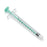 Medline Sterile Colored Medication Syringes, 1 mL - High-Pressure Polycarbonate Medication Syringe with Fixed Male Luer Lock Fitting, 1 mL, Green - DYNJSYRPC1G