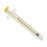 Medline Sterile Colored Medication Syringes, 1 mL - High-Pressure Polycarbonate Medication Syringe with Fixed Male Luer Lock Fitting, 1 mL, Yellow - DYNJSYRPC1Y