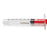 Medline High-Pressure Medication Colored Syringes, 3 mL - Sterile High-Pressure Pre-Labeled Versed Syringe with Fixed Male Luer Lock Fitting, 3 mL Red - DYNJSYRVER3R