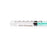 Medline High-Pressure Medication Colored Syringes, 3 mL - Sterile High-Pressure Pre-Labeled Xylocaine Syringe with Fixed Male Luer Lock Fitting, 3 mL Green - DYNJSYRXYL3G