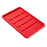 Medline Nonsterile Red Neutral Zone Trays - 6" x 9" Nonsterile Red Neutral Zone Tray - DYNJSZ01
