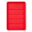 Medline Nonsterile Red Neutral Zone Trays - 6" x 9" Nonsterile Red Neutral Zone Tray - DYNJSZ01
