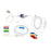 Medline Transducer Kits - Pressure Monitoring Transducer Kit Fluid Administration and Pressure Monitoring Lines, 84" - DYNJTRANS84