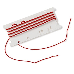 Medline Medi-Loops Mini Vessel Loops - Sterile Mini Vessel Loop, Red - DYNJVL12