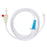 Medline Fluid Delivery Sets with Spike - Vented 108" (274.32 cm) Standard Bore Contrast Administration Spike - DYNJVSPK108