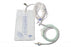 Medline Closed System Fluid Management Kits, Female Fitting - Fluid Management Kit with 3 Lines: 3-Way Stopcock, Spike, Clear Line for Waste Bag, Clear Vented Spike, Green Vented Spike, Female Fitting - DYNJWBDS