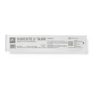 Medline Suresite IV Slide Catheter - Suresite Slide-Style Peripheral IV Catheter, 16G x 1-1/4" - DYNSCS16114