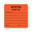 Defective/Out of Service/Do Not Remove Labels Defective Do Not Use Date" - FL Red - 2.5"W x 2.5"H