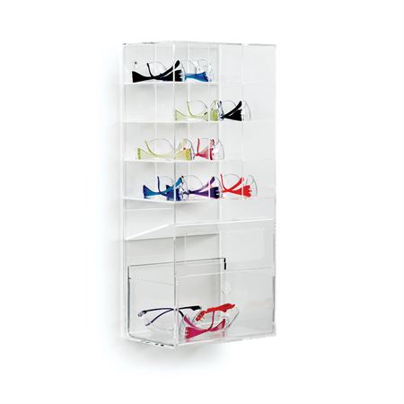Deluxe Eye Glass Holder 12 Place - 10.5"W x 7"D x 23.5"H