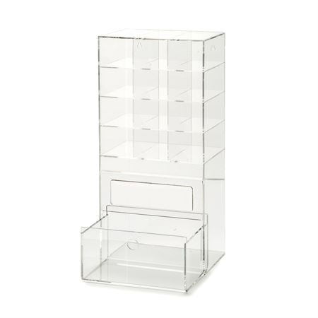 Deluxe Eye Glass Holder 12 Place - 10.5"W x 7"D x 23.5"H