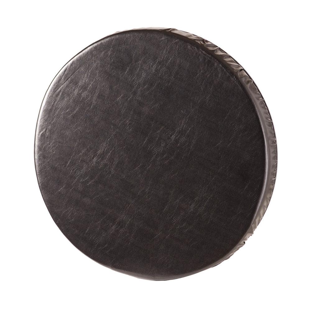 Swivel Seat Cushions Black Leatherette