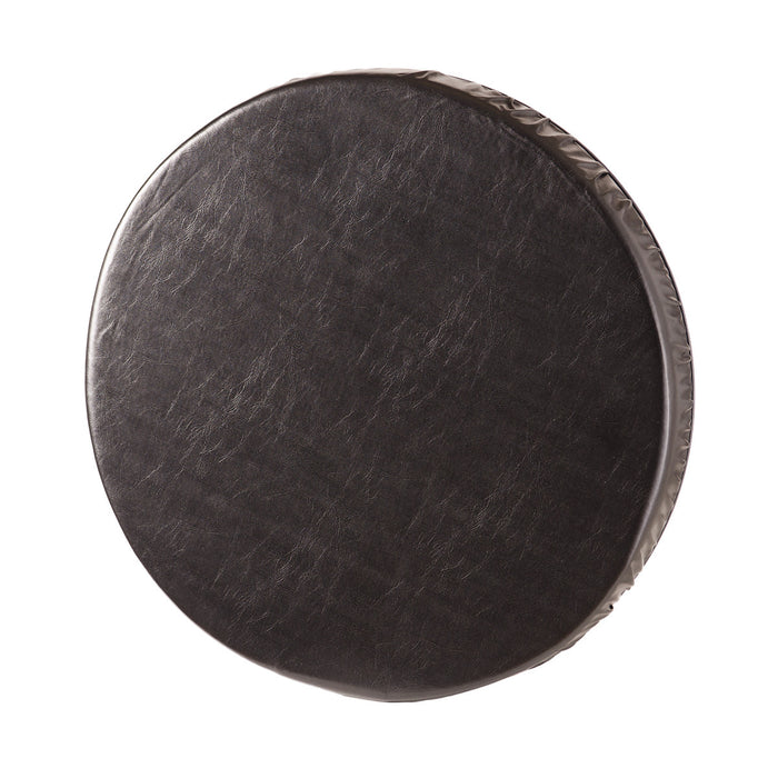 Swivel Seat Cushions Black Leatherette