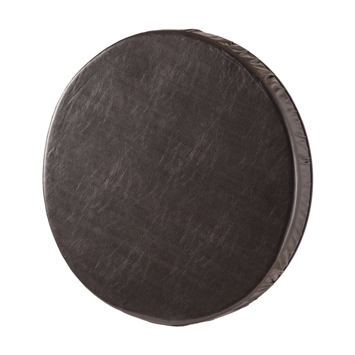 Swivel Seat Cushions Black Leatherette