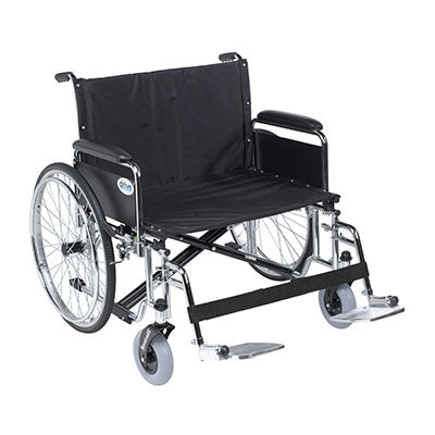 Detachable Full Arms, Swing away Footrests