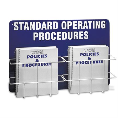 Standard Operating Procedures Double Center - 29"W x 4.5"D x 20"H