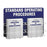Standard Operating Procedures Double Center - 29"W x 4.5"D x 20"H