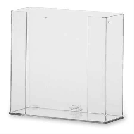 Standard Top-Loading Glove Dispensers Double - 11"W x 3.75"D x 10"H