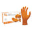 Orange Nitrile Exam Gloves Medium