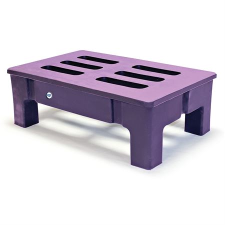 Antibacterial Dunnage Rack 18"W x 22"D x 12"H