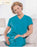 Encompass Group Synergy Women's Crossover Tunics - Synergy Women's 2-Pocket Crossover V-Neck Scrub Tunic, Misty Green, Size XL - 46851-129