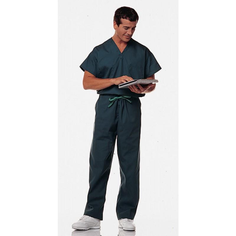 Encompass Group LLC Synergy Unisex V-Neck Tunics / Pants - SET, TUNIC, SLV, UNISEX, X-SMALL - 46876-111
