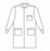 Encompass SafeGuard Fluid Resistant Lab Coats - SafeGuard Fluid-Resistant Lab Coat, Lapel Collar, White, Size XL - 46942-109
