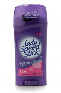 Colgate-Palmolive Lady Speed Stick Deodorants - Speed Stick Lady Stick Deodorant, Shower Fresh Fragrance, 2.3 oz. - 95441