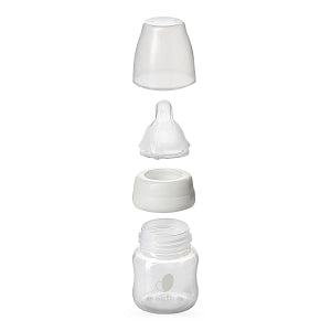 evenflo balance + nipples Evenflo Feeding Balance+ Standard Neck BPA-Free Plastic Baby Bottles 2oz, 2 Pack, Clear