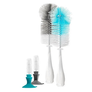 Evenflo Feeding Evenflo 2-in-1 Bottle Brush - Evenflo Bottle Brush, 2-in-1, Gray and Teal, 2/Pack - 3501211