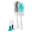 Evenflo Feeding Evenflo 2-in-1 Bottle Brush - Evenflo Bottle Brush, 2-in-1, Gray and Teal, 2/Pack - 3501211