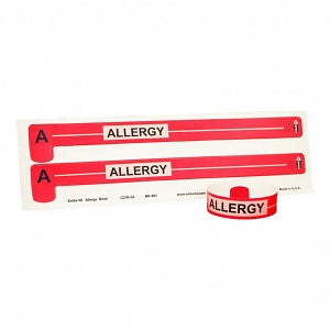 Endur Id Endur ID Allergy Alert Bands - Allergy Alert Wristband - CCW-2-A