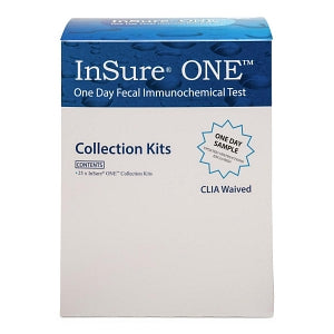 Clinical Genomics InSure ONE Fecal Immunochemical Tests - TEST, KIT, COLLECTION, INSURE ONE, 25 - 90025