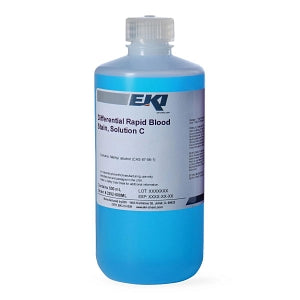 EK Industries Solution C Differential Rapid Blood Stain - Rapid Differential Blood Stain, Solution C, 500 mL - 2292-500ML
