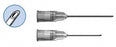 Eagle Laboratories Atkinson Retrobulbar Cannulae - Atkinson Tip Peribular Needle, 25G x 1.25" - 102-25-32