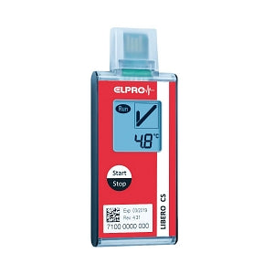 Elpro LIBERO PDF Single-Use Temperature Data Loggers - LIBERO CS PDF Single-Use Temperature Data Logger, Industry Compliant, with 8 Temperature Alarm Zones - 800001