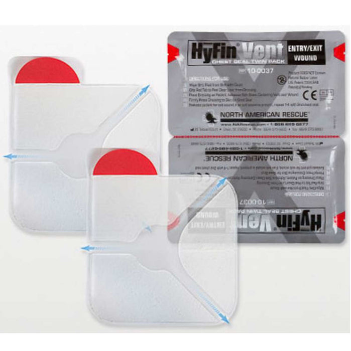 HYFIn Vent Chest Seal Twin Pack