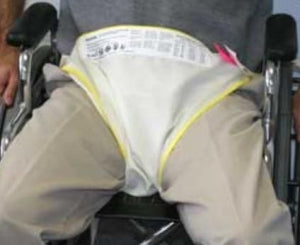 EM Adams Pelvic Holder W/Quick Release - Pelvic Holder w Quick Release, Mesh, Size 3XL - EP60603XXXLPB