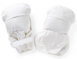 Em Adams Inc Double Padded Mitt Protectors - Double Padded Protector Mitt, Mesh on Top, Open, with Straps - BL40430TD
