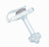 Applied Medical Technology Mini ONE Non-Balloon Button Feeding Tubes - NON-BALLOON MINIONE, 24FR, 2.4CM - 1-2424