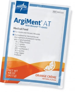 Medline ArgiMent AT Powder - ArgiMent AT Drink Mix Powder, 42.75 g. Packet - ENT220Z