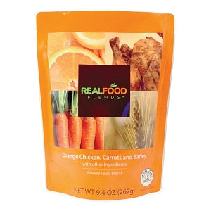 Real Food Blends Tube Feeding Formulas - Real Food Blends Tube Feeding Formula, Orange Chicken, Carrots and Brown Rice - 49746