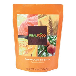 Real Food Blends Tube Feeding Formulas - Real Food Blends Tube Feeding Formula, Salmon, Oats and Squash - 49747