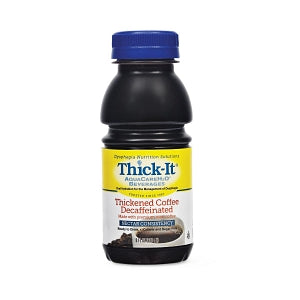 Kent Precision Foods Group, Inc. Thick-It AquaCareH20 Pre-Thickened Coffee - Thick-It Thickened Decaf Coffee, Nectar, 8 oz. Bottle - 8469