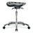 E Com Seatings Polyurethane Tractor Stools - POLY TRACT MB SO - CH BASE, CSTRS, BLK - PTMBSO-CR-NF-CC-BLK