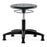 E Com Seating Huron Desk-Height Stools - STOOL, HURON PU, DESK HEIGHT, GLIDES, BLACK - IPDHSO-RG-RG-BLK
