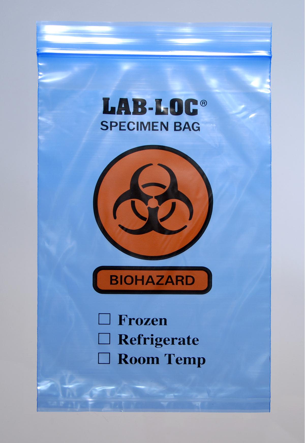 Reclosable 2-Wall Specimen Transfer Bag by Elkay Plastics — Grayline ...