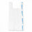 Elkay Plastronic T-Shirt Bags - BAG, WHITE, T-SHIRT, 0.6 MIL, 8X5X18 - CT1318W